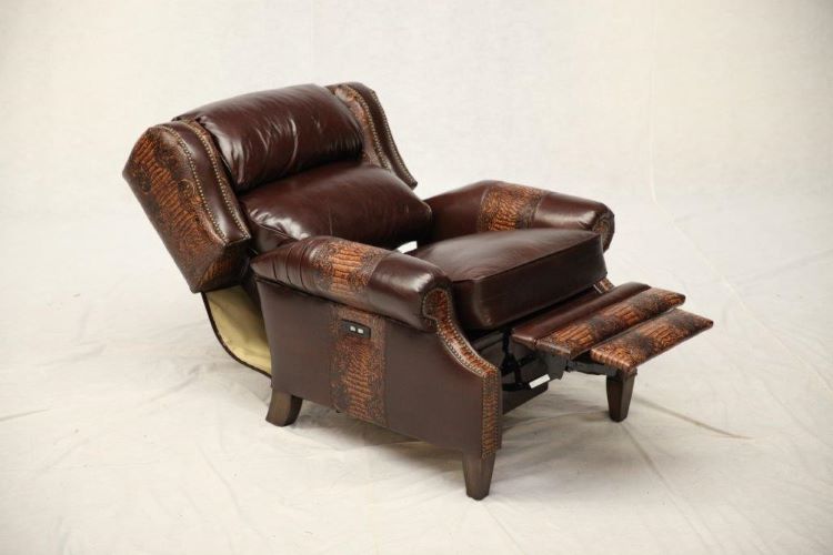 759R01 Power Recliner Old Hickory Tannery